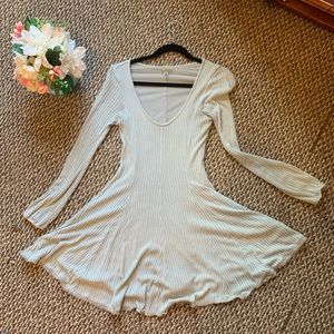 Light blue sweater/swing dress